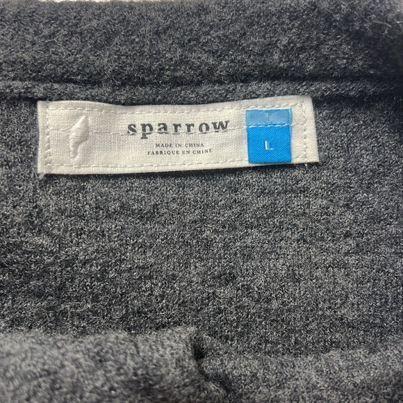 Anthropologie Sparrow Wool Zipper Skirt Gray - Picture 6 of 7